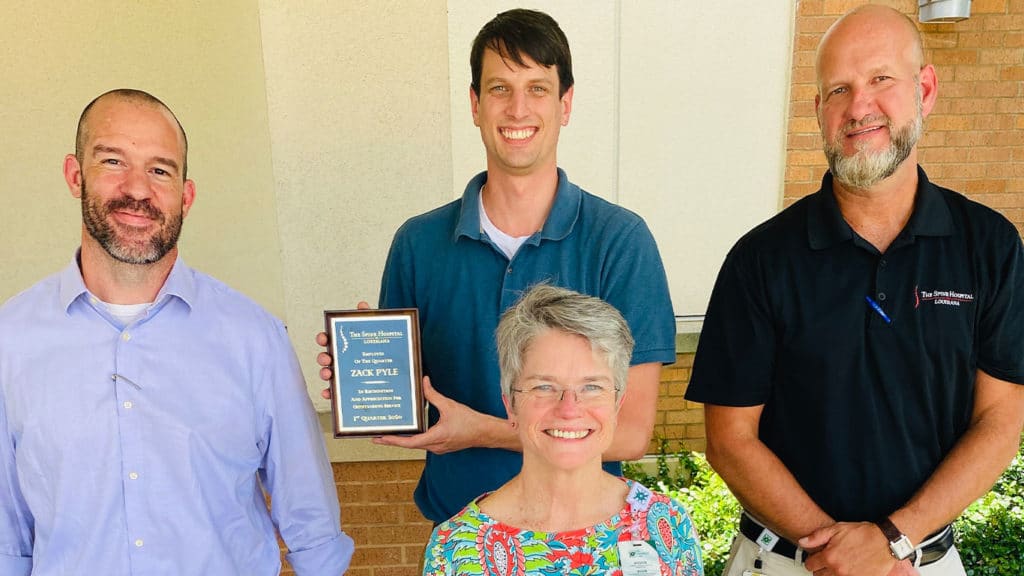 zach pyle named employee of the first quarter