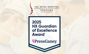 The Spine Hospital of Louisiana Earns 2025 Press Ganey Guardian of Excellence Award